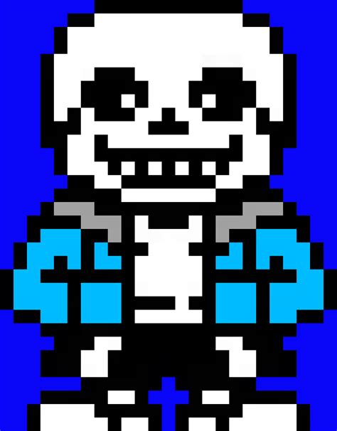 Pixilart Sans OverWorld Sprite Fixed By Matthew2013