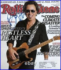 Bruce Springsteen Signed Rolling Stones Magazine Rolling Stones