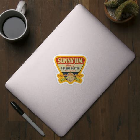 Sunny Jim Peanut Butter 1921 - Seattle - Sticker | TeePublic