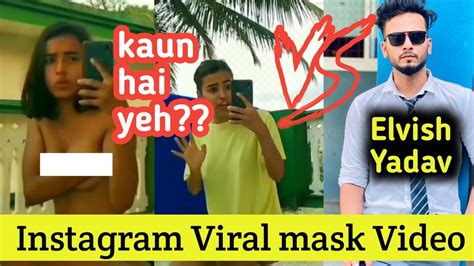 Nikita Yadav Instagram Naked Viral Video Who Is Nikita Yadav Elvish Vs