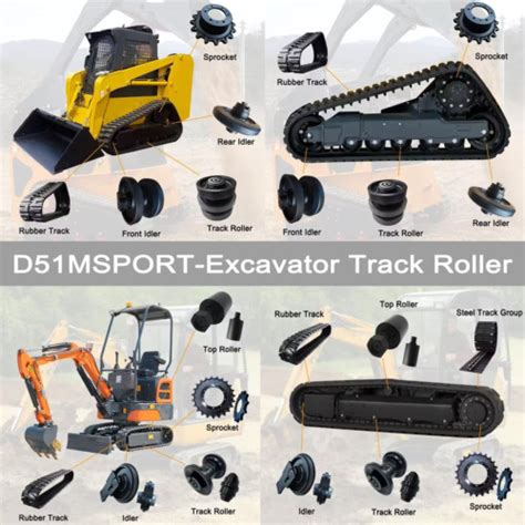 Pcs Track Roller Fit Neuson The Mini Excavator Heavy Duty Bottom