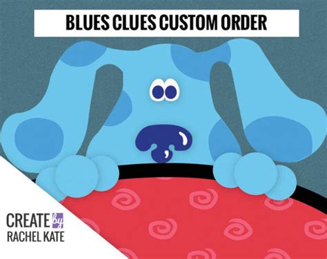 Custom Blue S Clues Birthday Party Personalized Custom Digital