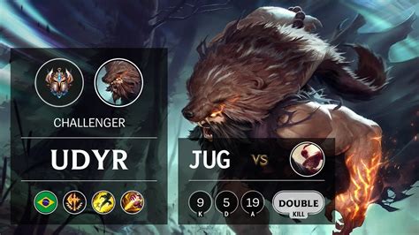 Udyr Jungle Vs Lee Sin BR Challenger Patch 9 23 YouTube