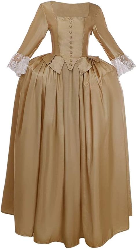 Womens Musical Hamilton Cosplay Costume Angelica Peggy Eliza Schuyler