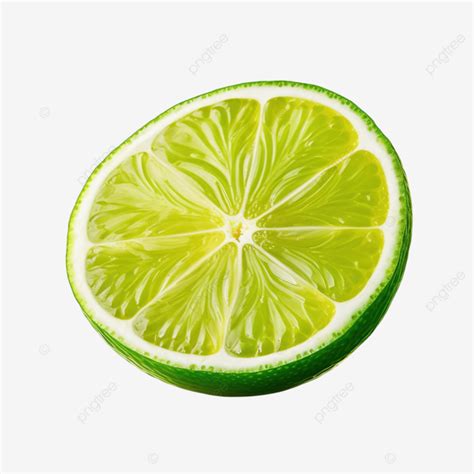 Green Lemon Fruit Slice Png Image Lime Fruit Citrus Png Transparent