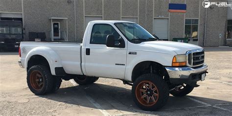 Ford F 250 Super Duty Dual Rear Wheel W 22x12 Fuel Maverick Dually