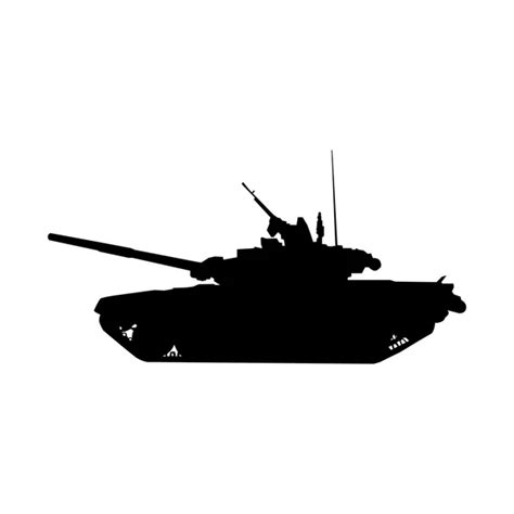 Tank Silhouette Clip Art