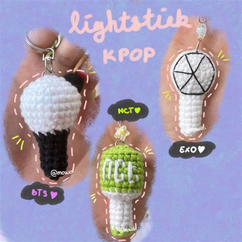 Jual Keychain Lightstick KPOP Lightstick BTS Lightstick NCT