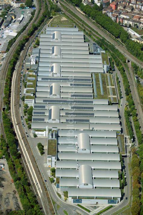 Stuttgart aus der Vogelperspektive Werksgelände der Motorenwerk