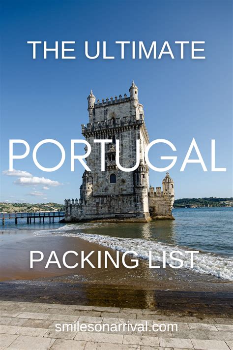 The Ultimate Portugal Packing List - SMILES ON ARRIVAL