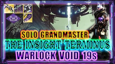 WAW Grandmaster GM Solo INSIGHT TERMINUS Warlock void Терминал знаний