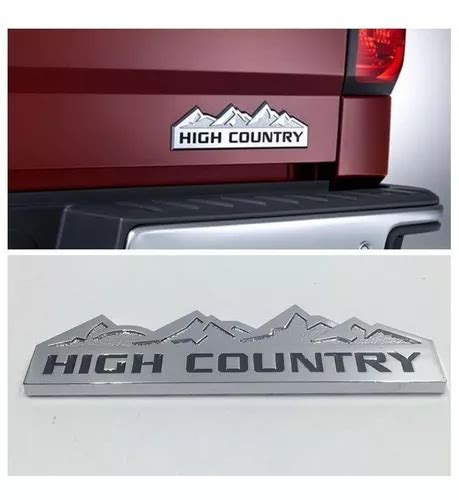 Emblema High Country Chevrolet Silverado Cheyenne