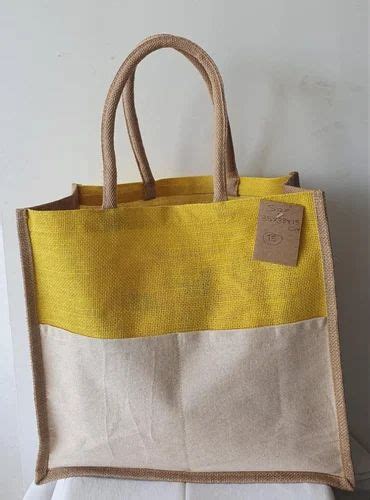 Yellow Promotional Jute Bag Capacity 10kg At Rs 97 Piece In Kolkata