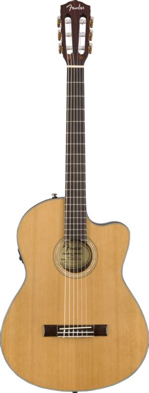 Fender CN 140SCE Nylon Guitar Natural Swing City Music