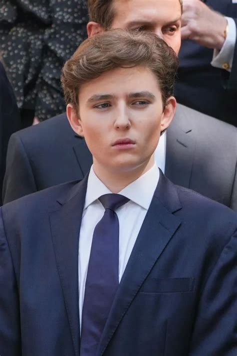 Barron Trump Has Potential For High Profile Career Change Social Media