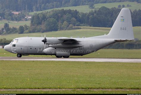 84004 Swedish Air Force Lockheed C 130H Hercules L 382 Photo By