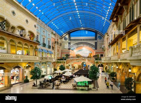 Italian Themed Mercato Shopping Mall In Dubai United Arab Emirates