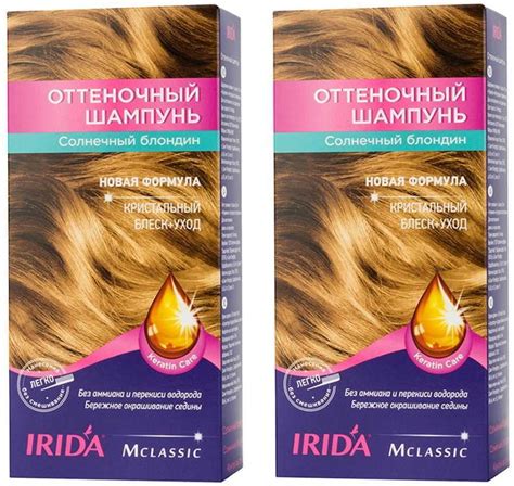 Оттеночный шампунь ирида: отзывы, палитра, фото и описание