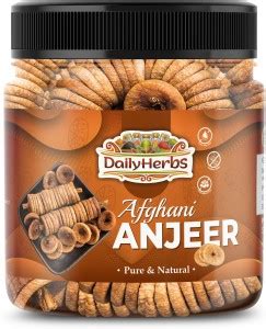 DAILYHERBS Premium Dried Afghani Anjeer Figs Fresh Dried Anjeer Figs