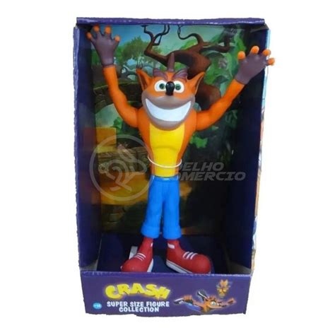 Boneco Action Figure Crash Bandicoot Articulado Cm Submarino