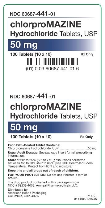 Chlorpromazine Hydrochloride Tablet Film Coated