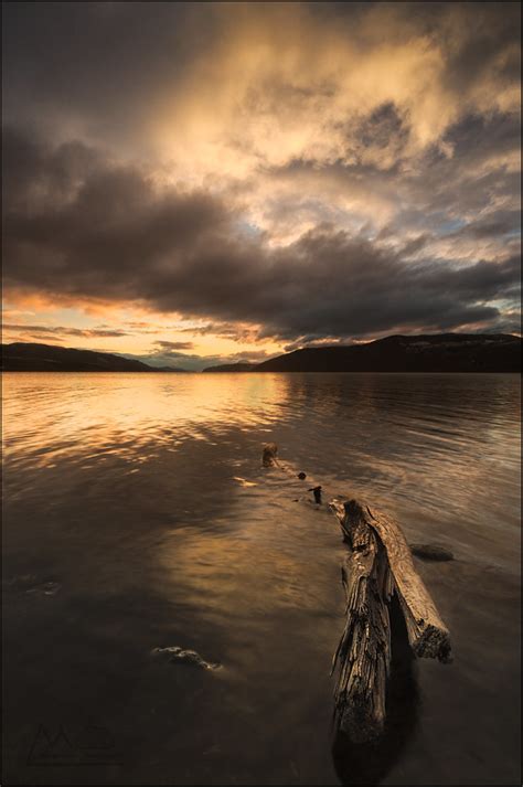 Loch Ness Sunset First Time Out With My New Camera After Flickr