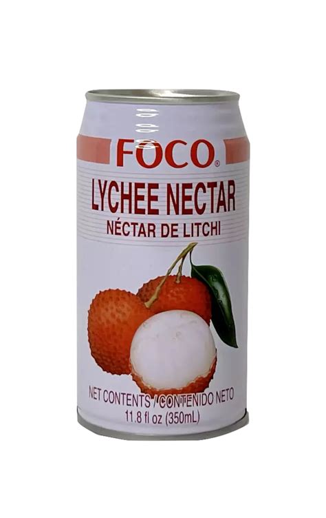 Drink Lychee Nectar 350ml Foco Thailand