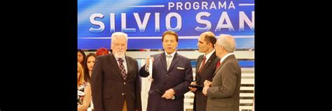 Foto Silvio Santos Recebeu O T Tulo De Comendador Da Ordem Do M Rito