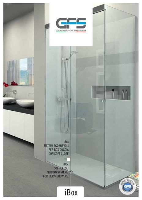 Shower Door Kit Ibox By Gfs Italian Innovative Glass Fixing