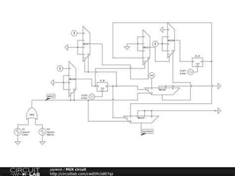 MUX circuit - CircuitLab