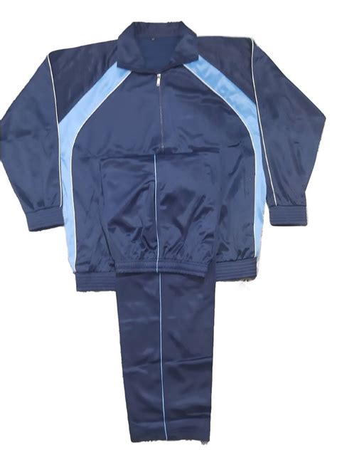 Super Poly Blue Mens Sports Tracksuit Size 28 At Rs 480 Piece In