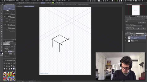 Perspective Isom Trique Dans Clipstudiopaint Youtube