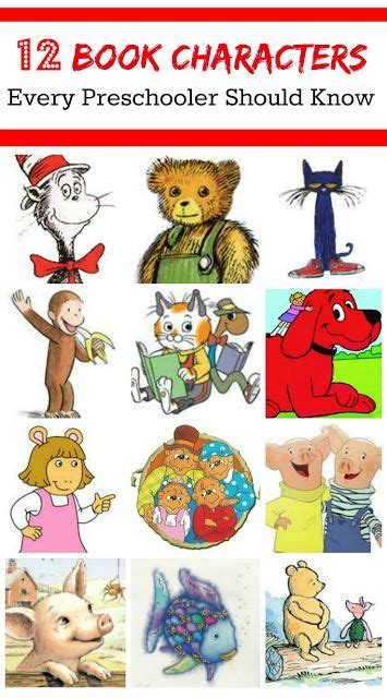 12 Favorite Book Characters For Preschool Childrens Book Characters