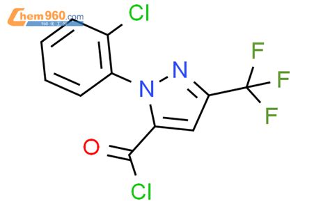 511533 50 91 2 氯苯基 3 三氟甲基 1h 吡唑 5 羰酰氯化学式、结构式、分子式、mol 960化工网