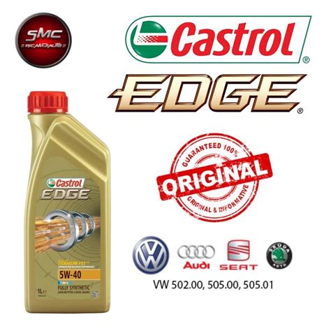 Kit Tagliando Olio Castrol Edge W Lt Filtri Bosch Vw Golf