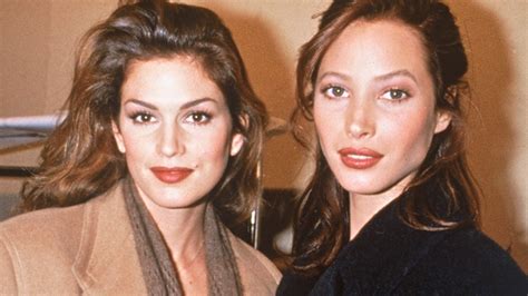 Cindy Crawford Christy Turlington Et Helena Christensen Retrouvailles Entre Top Models