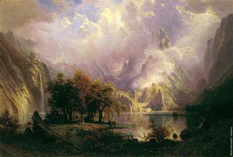 Albert Bierstadt Gallery Landscape Paintings Gallery American Artist