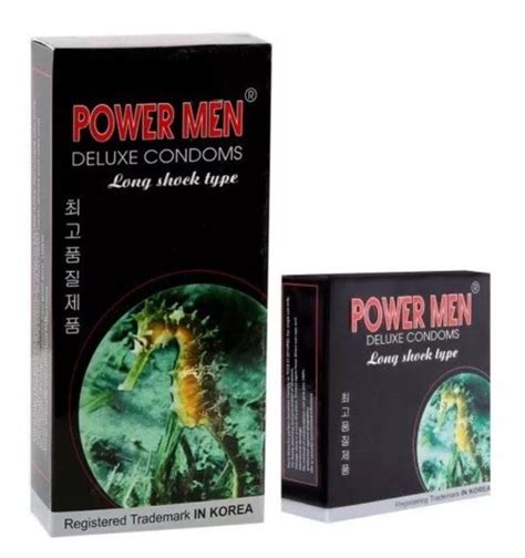 Bao cao su POWER MEN Cá Ngựa Gân gai Kéo dài Thời Gian BCS POWER MEN