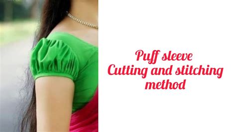 Puff Sleeve Cutting And Stitching Easy Method YouTube