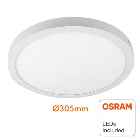 Plafón LED circular superficie 30W OSRAM CHIP DURIS E 2835