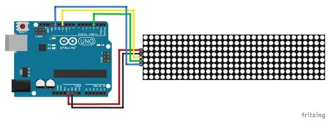 Max Led Matrix Display Arduino Tutorial Examples