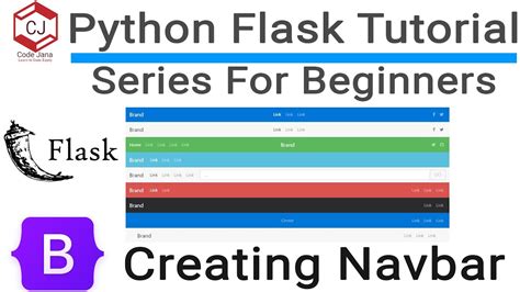 Python Flask Tutorial Creating Navbar Using Bootstrap V In Flask