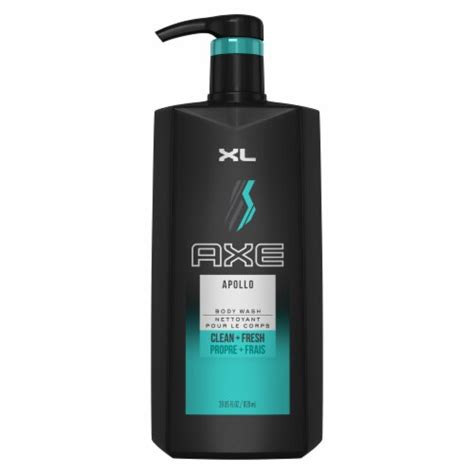 Axe Apollo Clean Fresh Body Wash 28 Fl Oz Fred Meyer