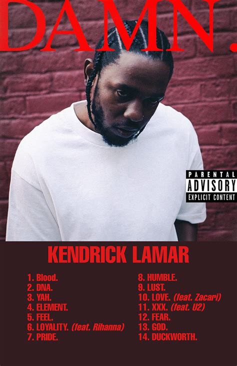 DAMN Poster – MS Posters