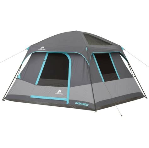 Ozark Trail 10′ X 9′ Dark Rest Cabin Tent 6 Person Instant Shelter
