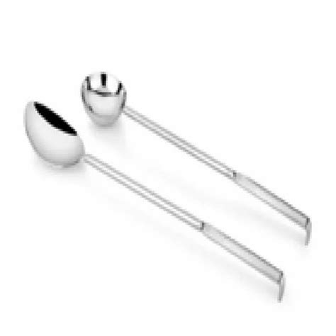 hammered sheet handle chef dish spoon  party stainless steel