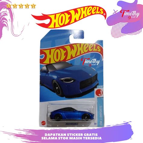 Jual Hot Wheels Nissan Z Biru Hw J Imports Shopee Indonesia