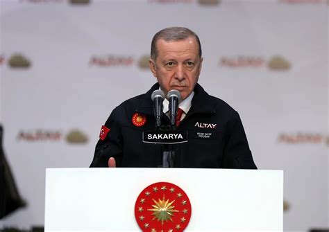 Cumhurbaşkanı Erdoğan Yeni Altay tankını TSK ya teslim etti