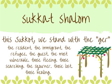 The Festival of Sukkot | Campus Ministry | Georgetown University