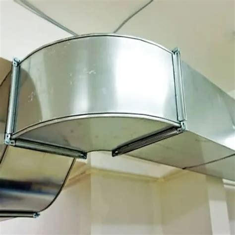 Silver Electric Stainless Steel Exhaust Duct At Best Price In South 24 Parganas Glow Shine Kitchen